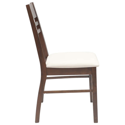 vidaXL Esszimmerstühle 2 pcs Hellbraun 43 x 54 x 89 cm