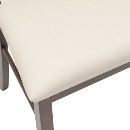 vidaXL Esszimmerstühle 2 pcs Hellbraun 50 x 52,5 x 91 cm