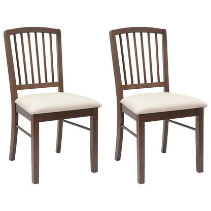 vidaXL Esszimmerstühle 2 pcs Hellbraun 50 x 52,5 x 91 cm