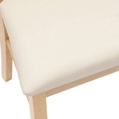 Esszimmerstühle 2 pcs Natur 50 x 52,5 x 91 cm