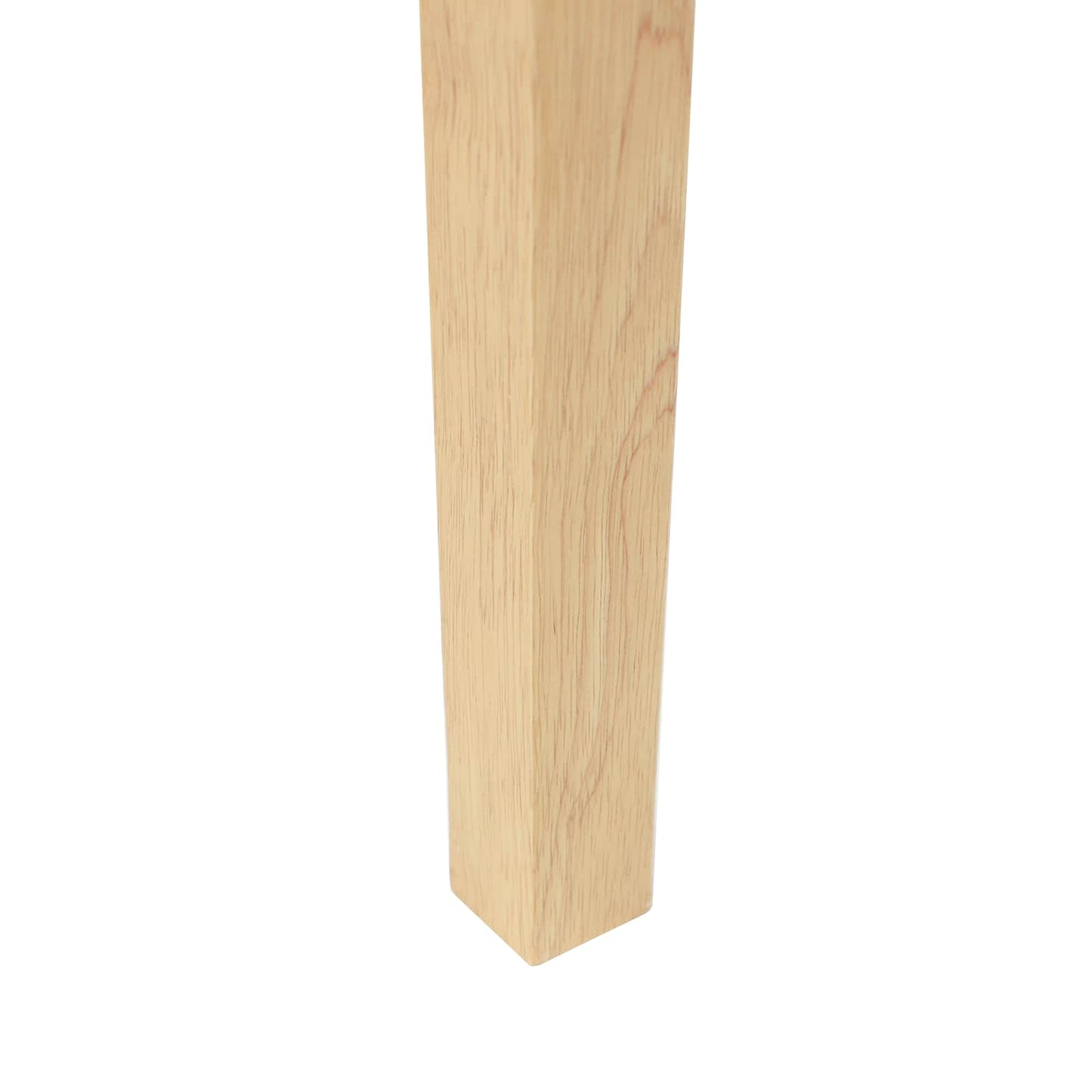 vidaXL Esszimmerstühle 2 pcs Natur 50 x 52,5 x 91 cm