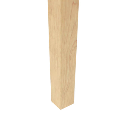 vidaXL Esszimmerstühle 2 pcs Natur 50 x 52,5 x 91 cm