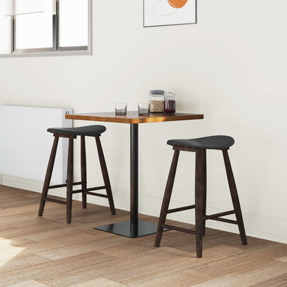 vidaXL Esszimmerstühle 2 pcs Hellbraun 46 x 37 x 63 cm