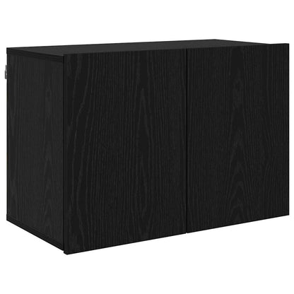 vidaXL TV-Einheiten 6 pcs Schwarz Eichen-Optik Holzwerkstoff