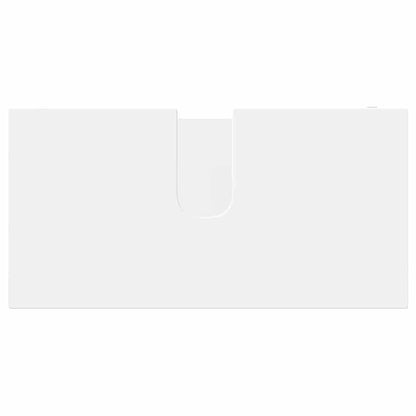 Badezimmermöbel-Set mit Schubladen 3 pcs Weiß Holzwerkstoff