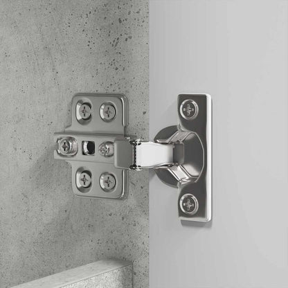 vidaXL Badezimmermöbel-Set mit Regal 3 pcs Beton Grau Holzwerkstoff