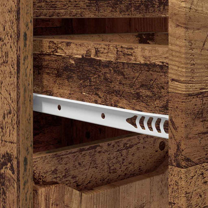 vidaXL Badezimmermöbel-Set mit Schubladen 3 pcs Altholz Holzwerkstoff
