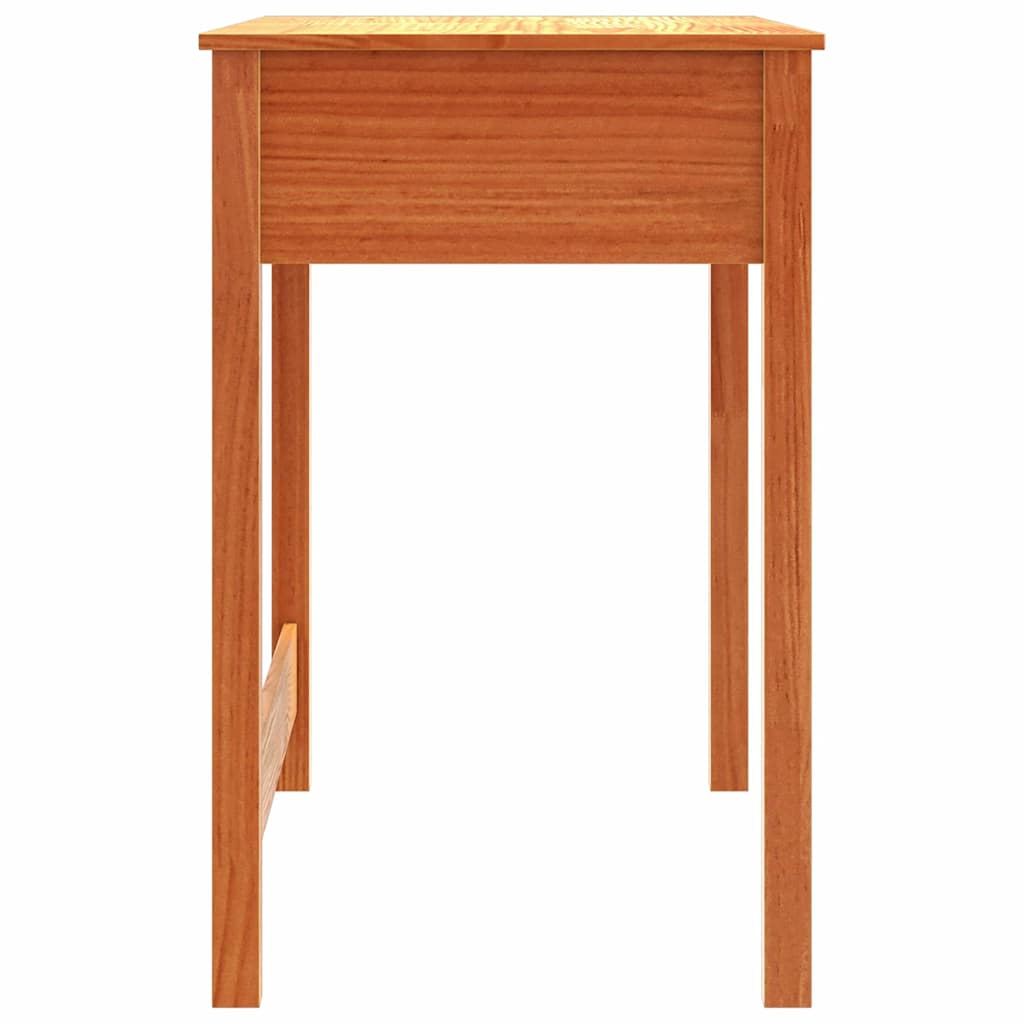 vidaXL Schreibtisch Max Braun 100 x 50 x 78 cm Massives Kiefernholz
