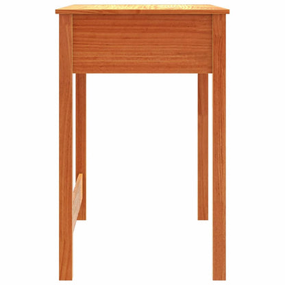 vidaXL Schreibtisch Max Braun 100 x 50 x 78 cm Massives Kiefernholz