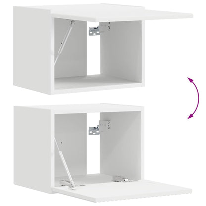 vidaXL TV-Wandschrank Weiß 60 x 31 x 29,5 cm Holzwerkstoff