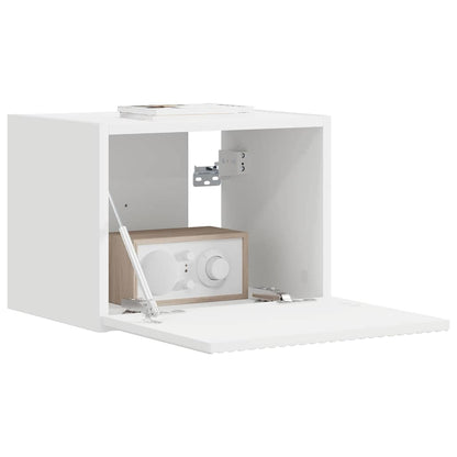 vidaXL TV-Wandschrank Weiß 60 x 31 x 29,5 cm Holzwerkstoff