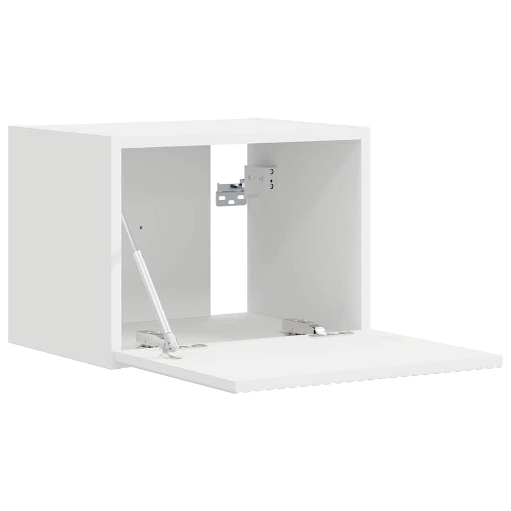 vidaXL TV-Wandschrank 2 pcs Weiß 60 x 31 x 29,5 cm Holzwerkstoff