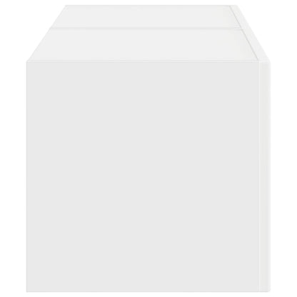 vidaXL TV-Wandschrank 2 pcs Weiß 60 x 31 x 29,5 cm Holzwerkstoff