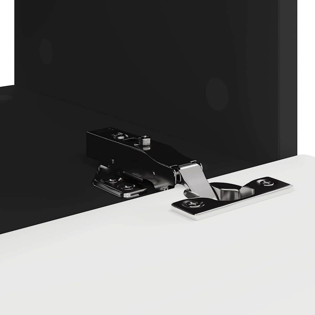 vidaXL TV-Wandschrank Schwarz 60 x 31 x 29,5 cm Holzwerkstoff