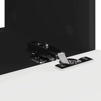 vidaXL TV-Wandschrank Schwarz 60 x 31 x 29,5 cm Holzwerkstoff