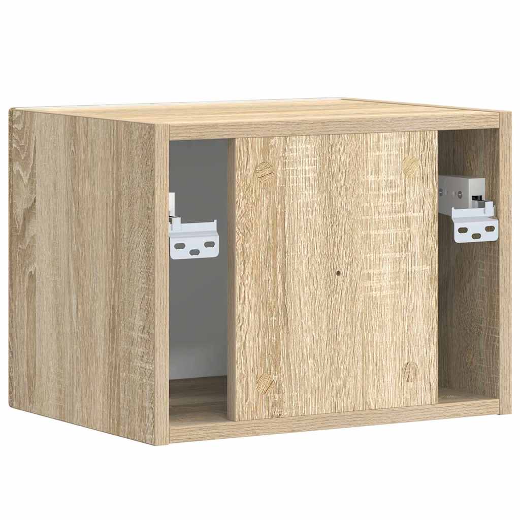 vidaXL TV-Wandschrank Sonoma 60 x 31 x 29,5 cm Holzwerkstoff