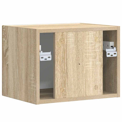 vidaXL TV-Wandschrank Sonoma 60 x 31 x 29,5 cm Holzwerkstoff