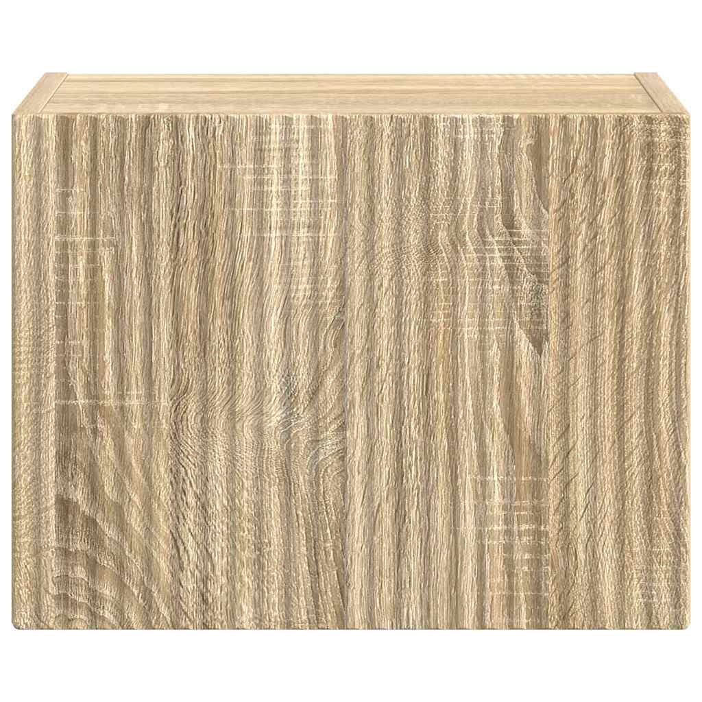 vidaXL TV-Wandschrank Sonoma 60 x 31 x 29,5 cm Holzwerkstoff