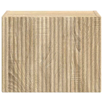 vidaXL TV-Wandschrank Sonoma 60 x 31 x 29,5 cm Holzwerkstoff