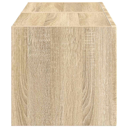 vidaXL TV-Wandschrank 2 pcs Sonoma 60 x 31 x 29,5 cm Holzwerkstoff