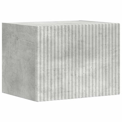 vidaXL TV-Wandschrank Beton 60 x 31 x 29,5 cm Holzwerkstoff