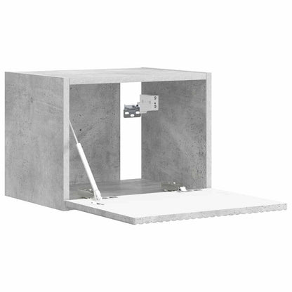 vidaXL TV-Wandschrank Beton 60 x 31 x 29,5 cm Holzwerkstoff