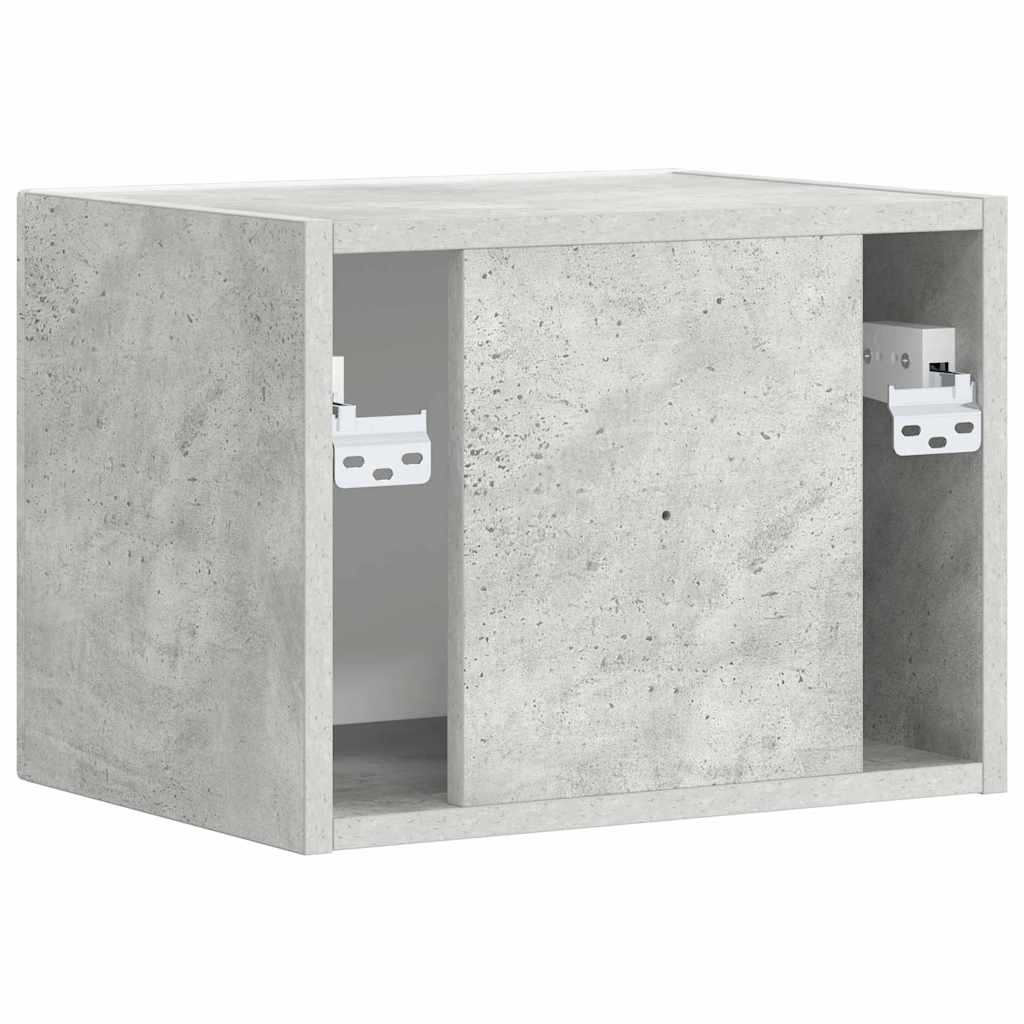 vidaXL TV-Wandschrank Beton 60 x 31 x 29,5 cm Holzwerkstoff