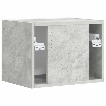 vidaXL TV-Wandschrank Beton 60 x 31 x 29,5 cm Holzwerkstoff