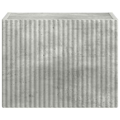 vidaXL TV-Wandschrank Beton 60 x 31 x 29,5 cm Holzwerkstoff