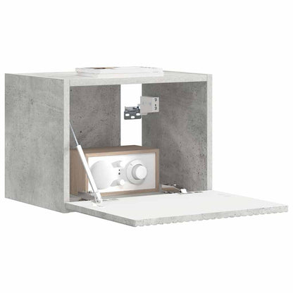 vidaXL TV-Wandschrank Beton 60 x 31 x 29,5 cm Holzwerkstoff