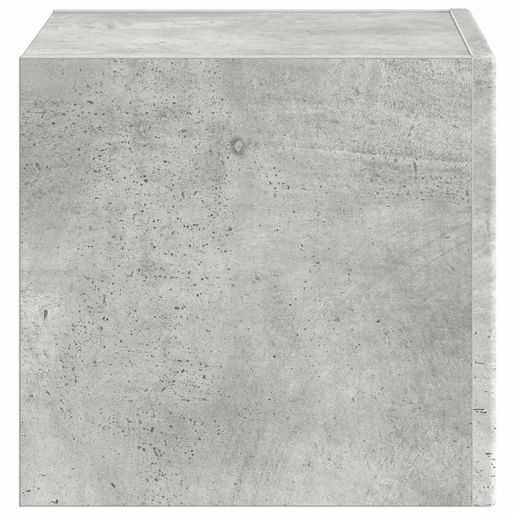 vidaXL TV-Wandschrank Beton 60 x 31 x 29,5 cm Holzwerkstoff