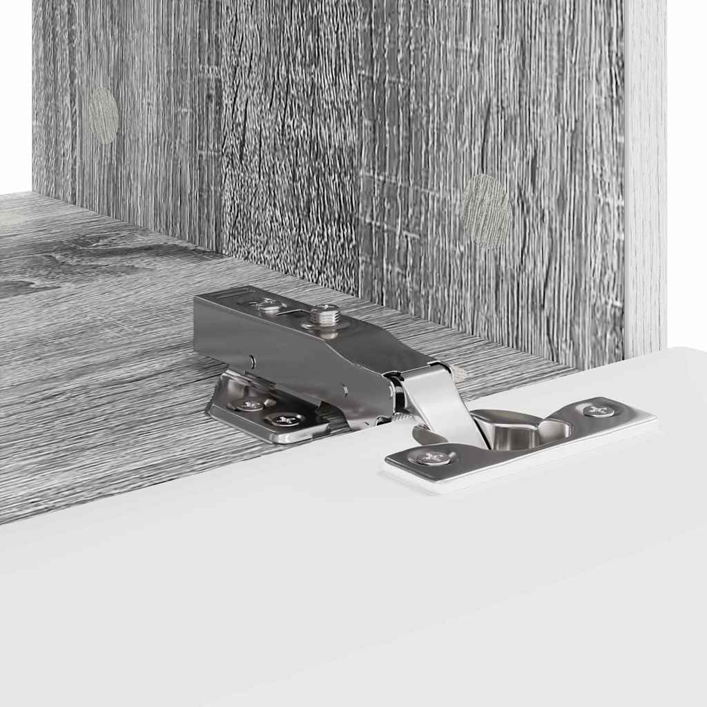 Meuble TV mural vidaXL Sonoma gris 60 x 31 x 29,5 cm en bois d'ingénierie