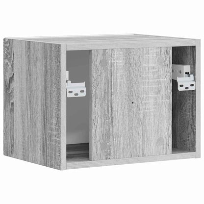 Meuble TV mural vidaXL Sonoma gris 60 x 31 x 29,5 cm en bois d'ingénierie