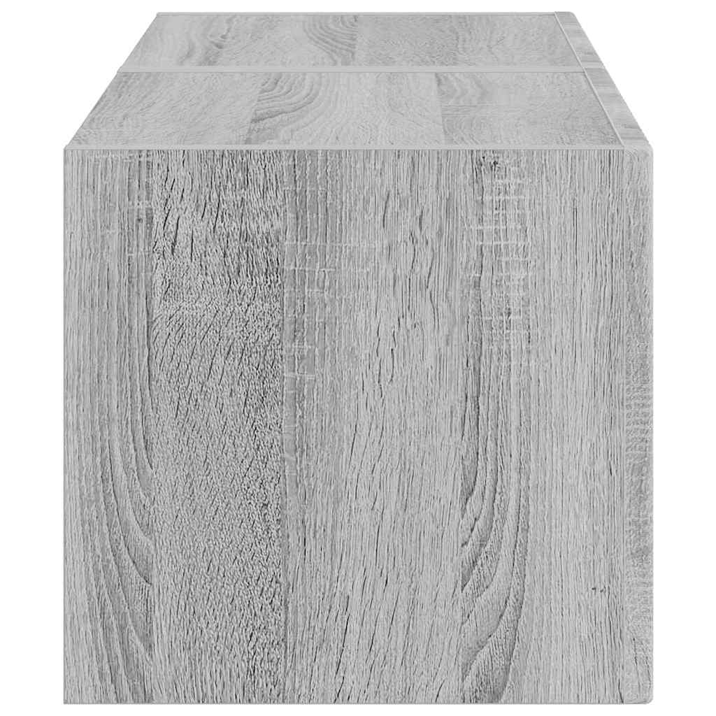 TV-Wandschrank 2 pcs Graues Sonoma 60 x 31 x 29,5 cm