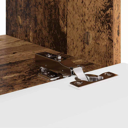 vidaXL TV-Wandschrank 2 pcs Altholz 60 x 31 x 29,5 cm Holzwerkstoff