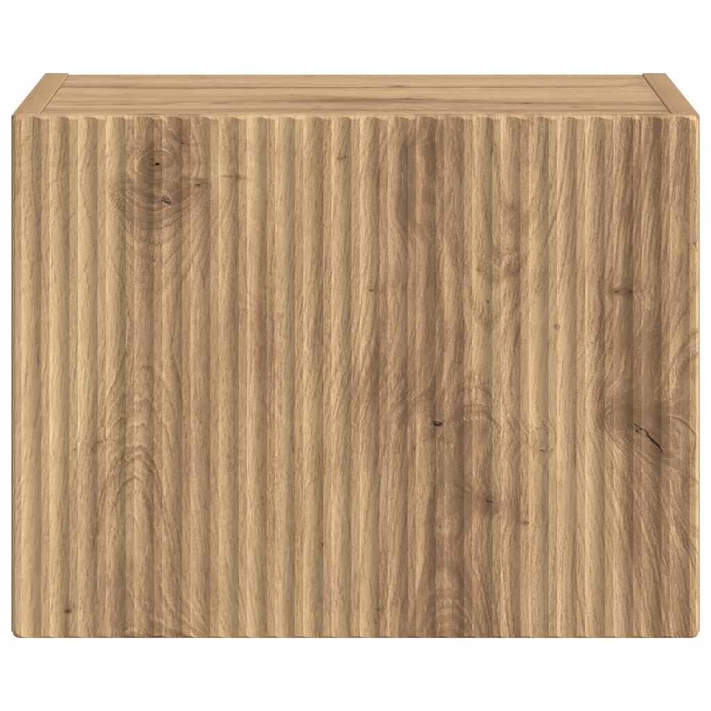 vidaXL TV-Wandschrank Kunsthandwerk Eiche 60 x 31 x 29,5 cm