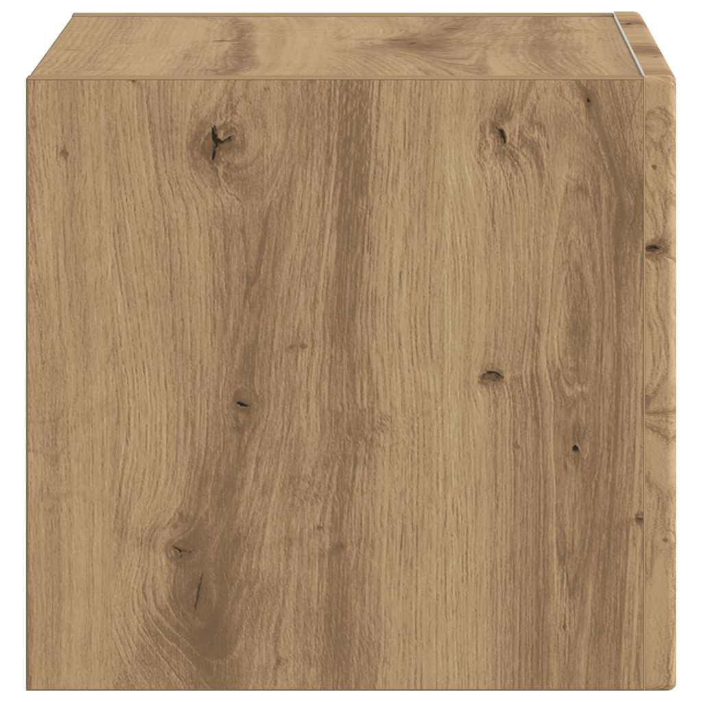 vidaXL TV-Wandschrank Kunsthandwerk Eiche 60 x 31 x 29,5 cm