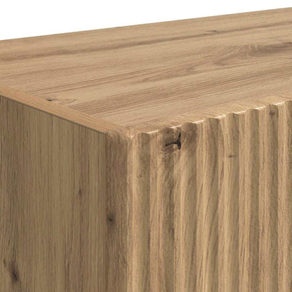 TV-Wandschrank 2 pcs Kunsthandwerk Eiche 60 x 31 x 29,5 cm