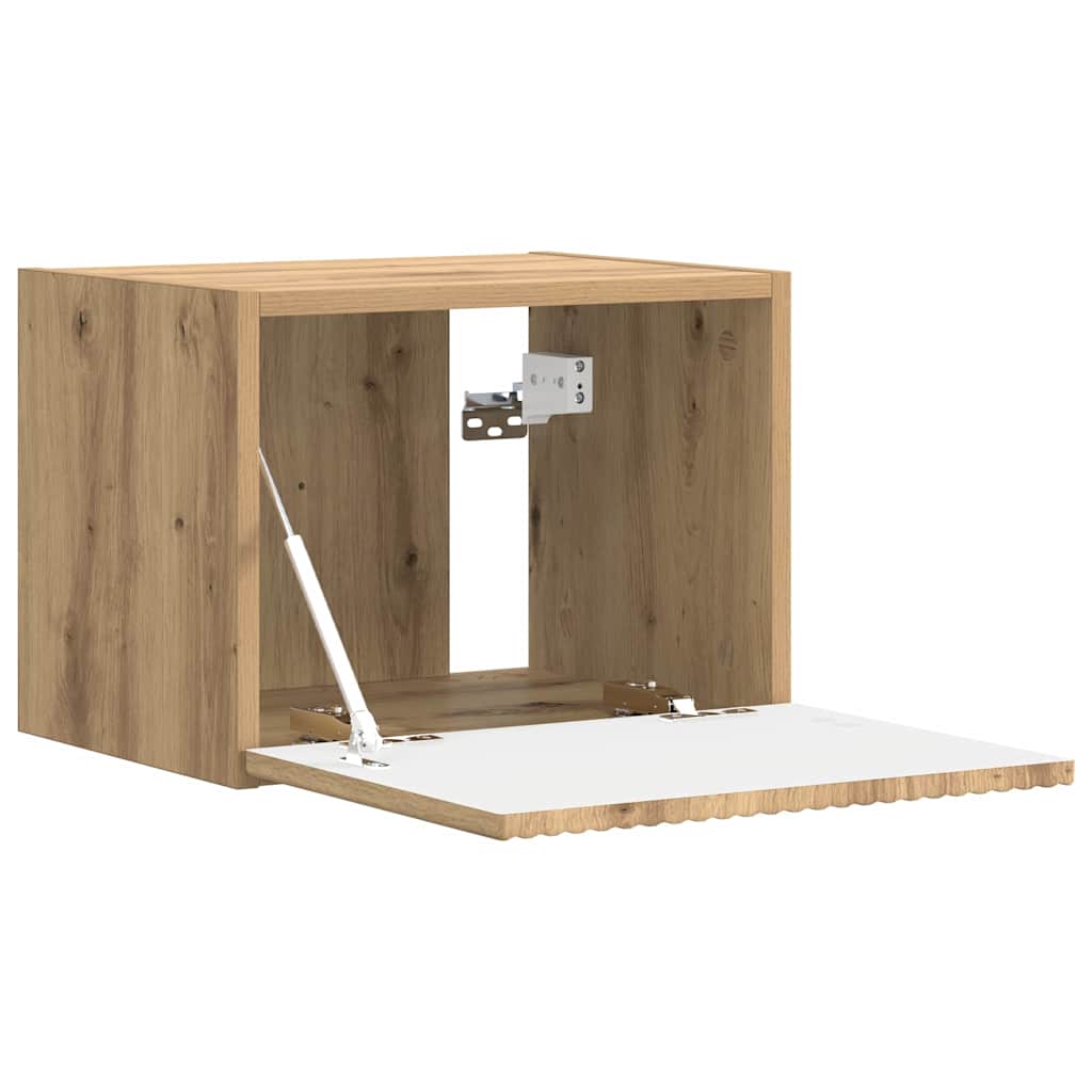 TV-Wandschrank 2 pcs Kunsthandwerk Eiche 60 x 31 x 29,5 cm