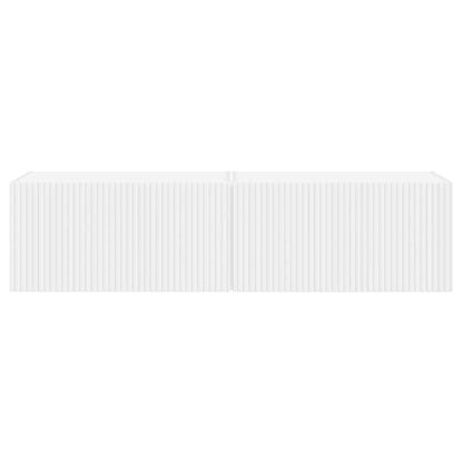 vidaXL TV-Wandschrank 2 pcs Weiß 60 x 31 x 29,5 cm Holzwerkstoff