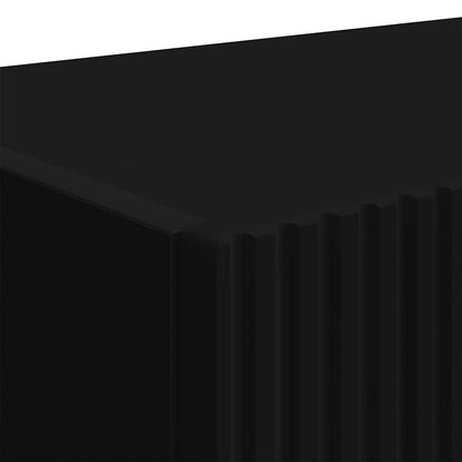vidaXL TV-Wandschrank Schwarz 60 x 31 x 29,5 cm Holzwerkstoff