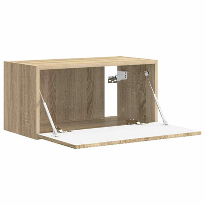 vidaXL Meuble TV mural Sonoma 60 x 31 x 29,5 cm Bois d'ingénierie