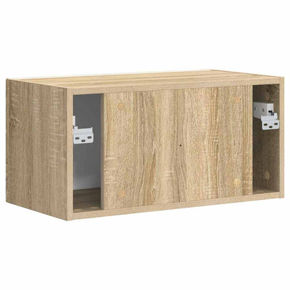 vidaXL Meuble TV mural Sonoma 60 x 31 x 29,5 cm Bois d'ingénierie