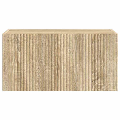 vidaXL Meuble TV mural Sonoma 60 x 31 x 29,5 cm Bois d'ingénierie