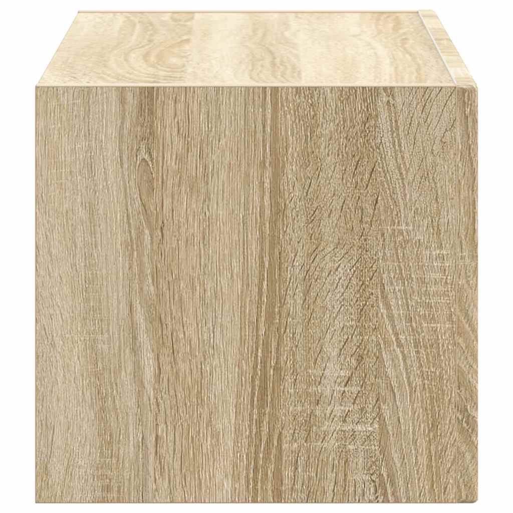 vidaXL Meuble TV mural Sonoma 60 x 31 x 29,5 cm Bois d'ingénierie
