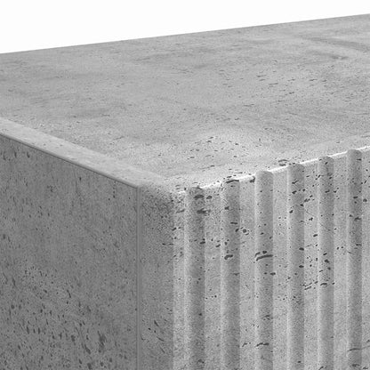 vidaXL TV-Wandschrank Beton 60 x 31 x 29,5 cm Holzwerkstoff