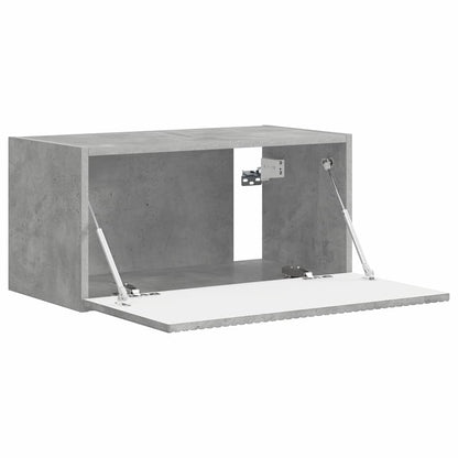 vidaXL TV-Wandschrank Beton 60 x 31 x 29,5 cm Holzwerkstoff