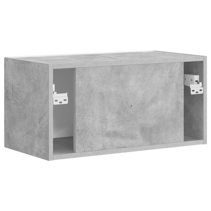 vidaXL TV-Wandschrank Beton 60 x 31 x 29,5 cm Holzwerkstoff