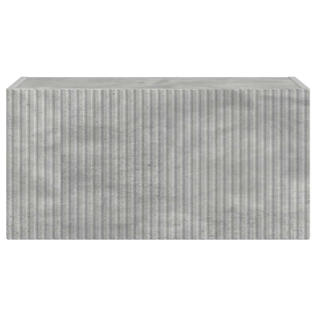 vidaXL TV-Wandschrank Beton 60 x 31 x 29,5 cm Holzwerkstoff
