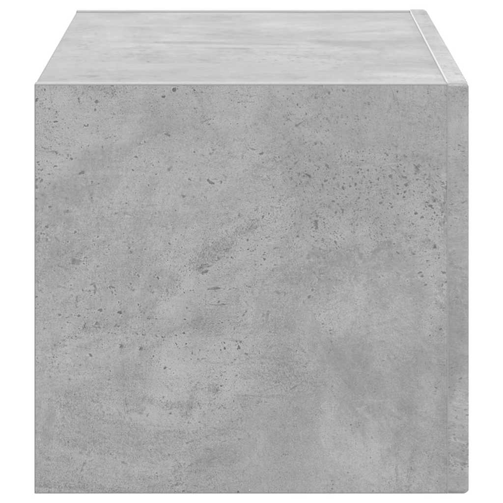 vidaXL TV-Wandschrank Beton 60 x 31 x 29,5 cm Holzwerkstoff